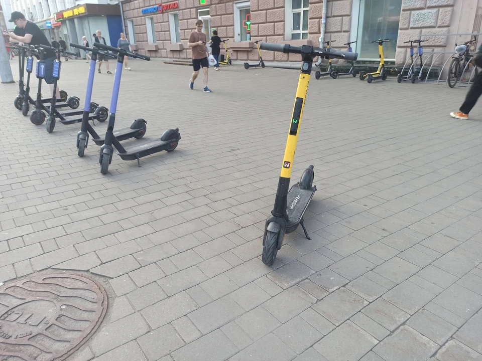 В Туле за пол года произошло 94 ДТП с участием средств индивидуальной мобильности