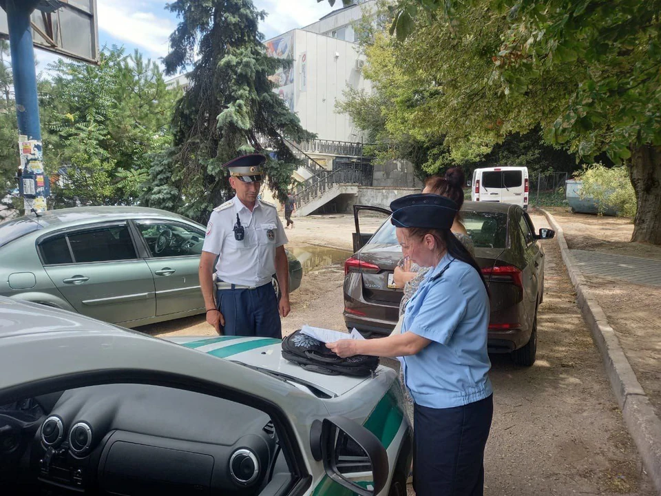 Полиция регулярно выявляет злостных неплательщиков. Фото: УМВД Севастополя