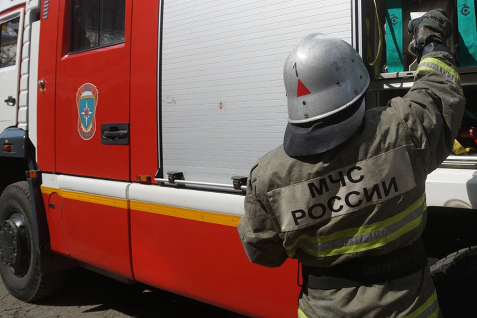 Пожар в Острогожске в доме на улице 50 лет Октября потушили примерно за десять минут.