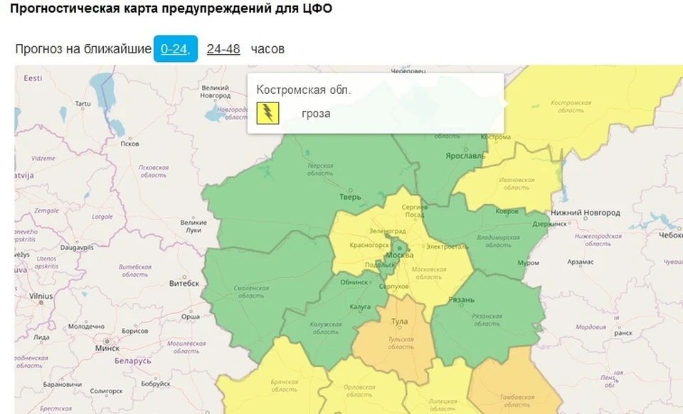 Фото: Гидрометцентр России