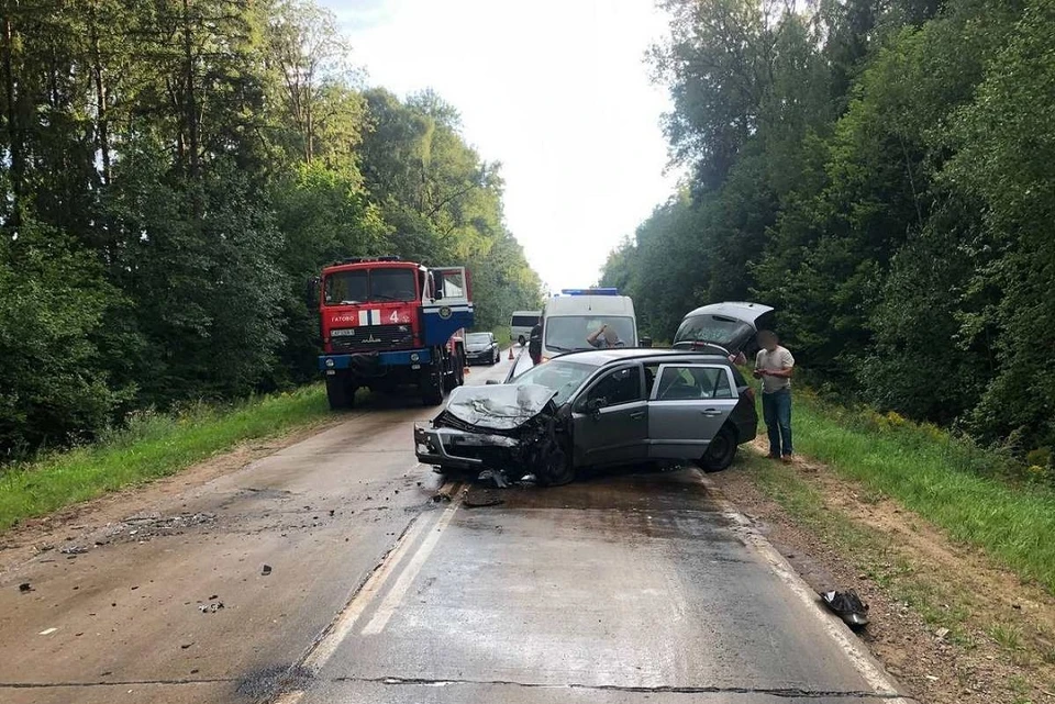 Пострадавшая в ДТП в Минском районе женщина скончалась в больнице. Фото: ГАИ УВД Минрайисполкома.