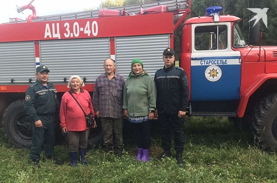 Сын-спасатель помог заблудившимся родителям выйти из леса в Белыничском районе