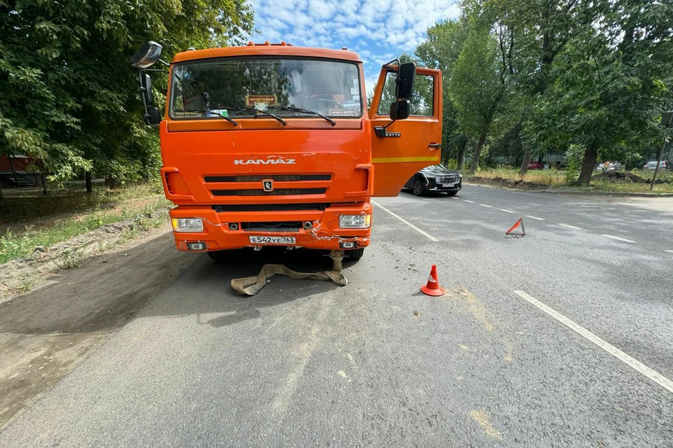 Пострадавшие в аварии были доставлены в больницу №2 имени Семашко