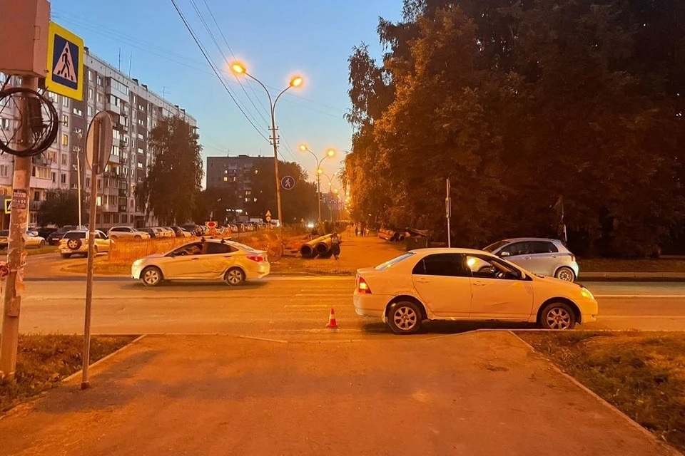 В Новосибирске водитель «Тойоты» сбил мальчика на велосипеде. Фото: Госавтоинспекция Новосибирской области