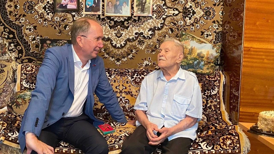 8 августа ветерану Великой Отечественной войны Степану Гладилину исполнилось 98 лет