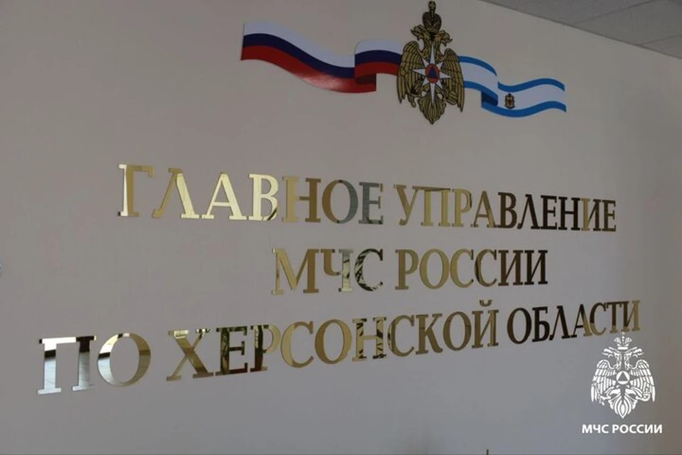 За неделю херсонским пожарным приходится тушить до сотни возгораний. Фото: Главное управление МЧС России по Херсонской области.