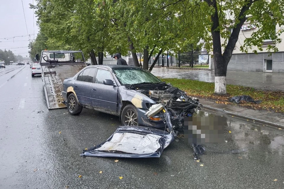 Водитель ехал на красный. Фото: Госавтоинспекция по городу Новосибирску