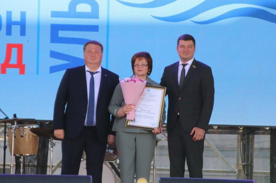 Главврач поликлиники №4 удостоена звания «Почетный гражданин города Ульяновска». ФОТО: тг-канал минздрава УО