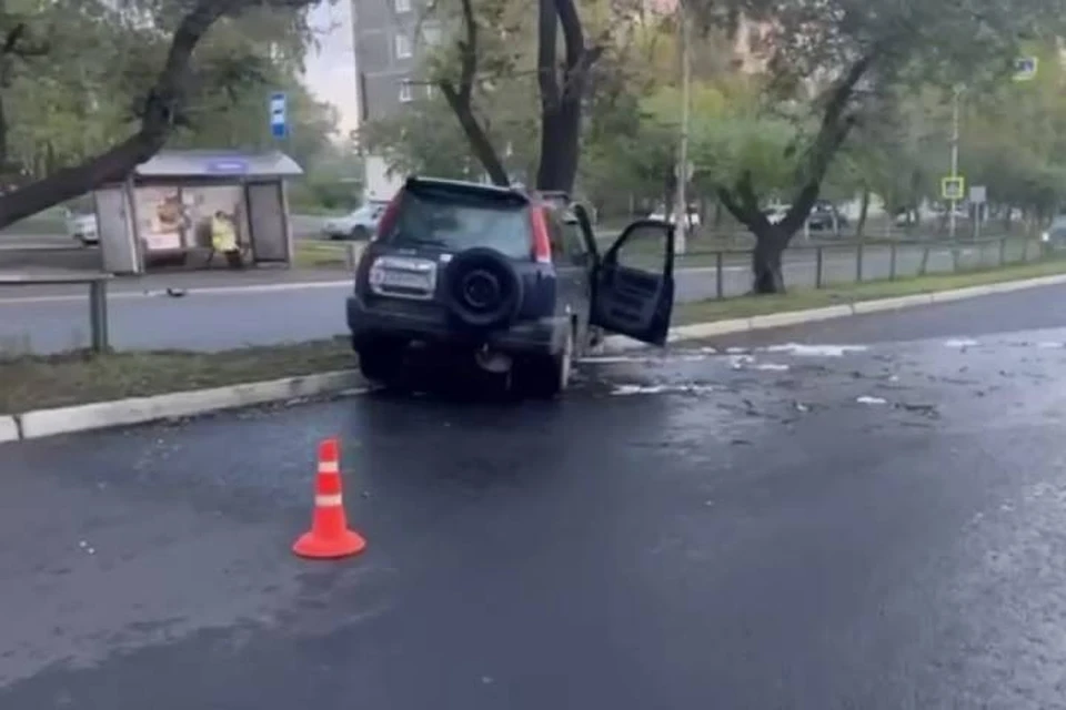 Сибирячка не выбрала безопасную скорость движения.