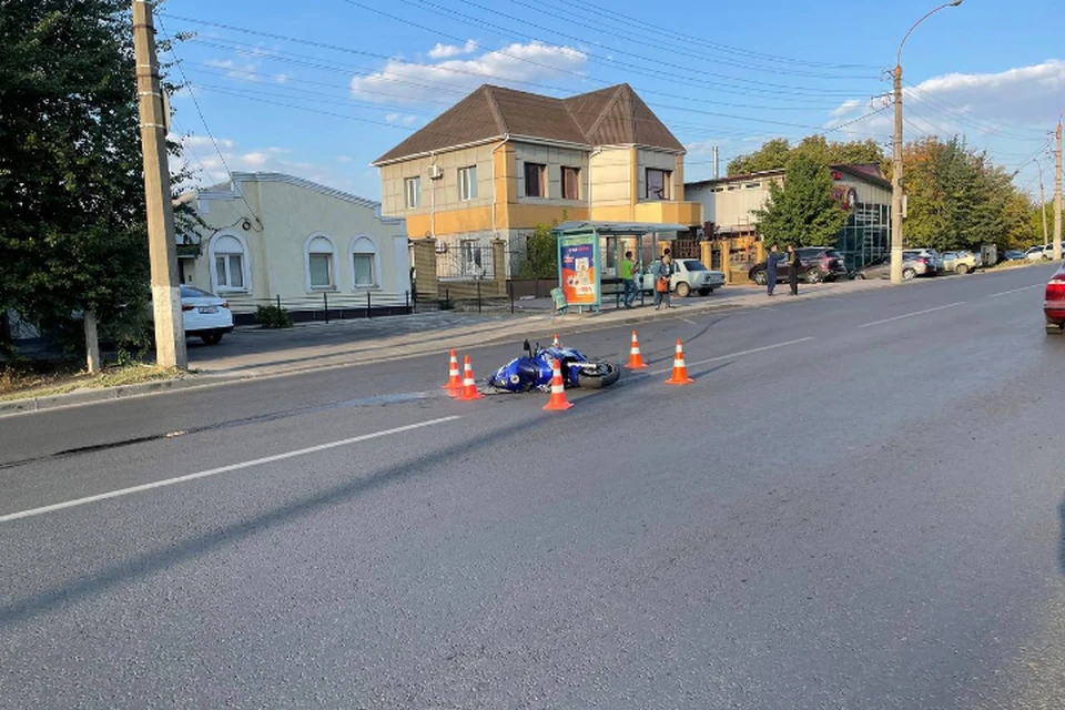 В результате столкновения мотоциклист получил серьезные травмы и скончался в лечебном учреждении. ФОТО: ГАИ ЛНР