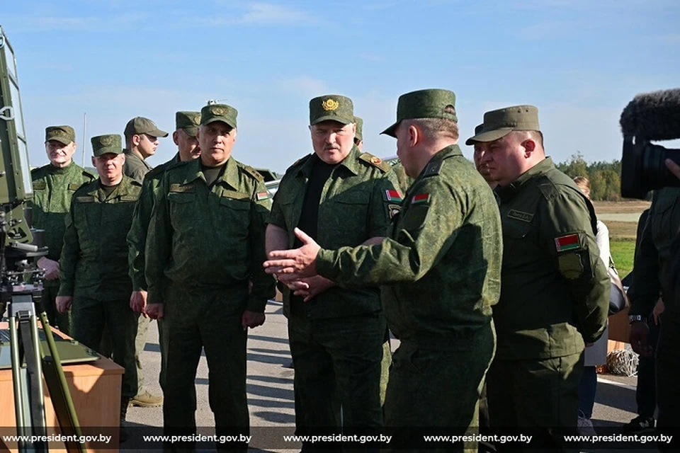 Лукашенко сказал о серьезной проверке белорусской армии, МВД и КГБ. Фото: president.gov.by.