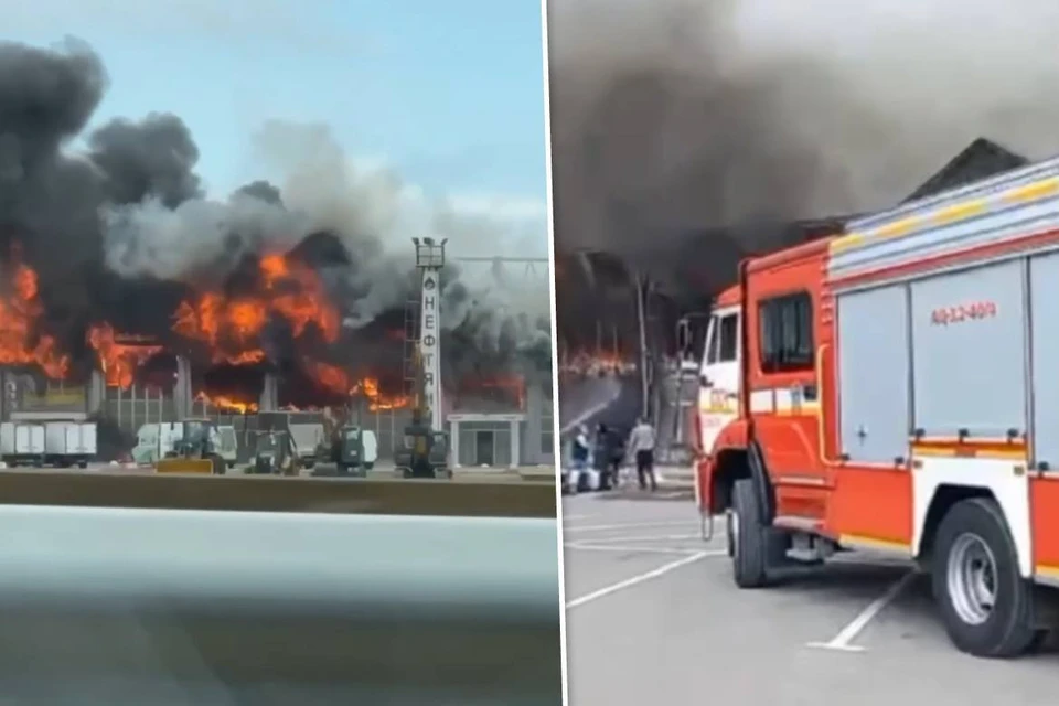 Фото: стоп-кадры видео из социальных сетей и МЧС России