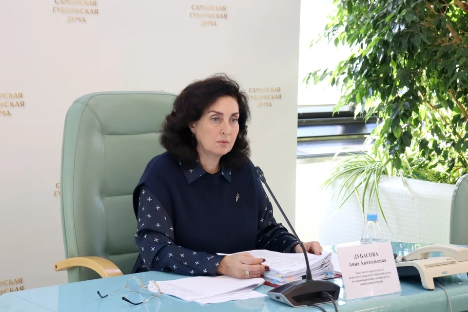 Анну Дубасову избрали председателем комитета областного парламента. Фото: пресс-служба Самарской губернской думы