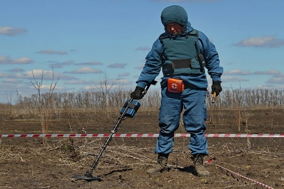 В ДНР за сутки уничтожили более 60 единиц взрывоопасных предметов. Фото (архив): МЧС Росии по ДНР