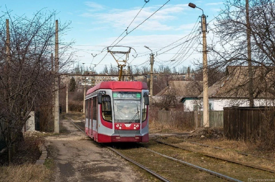 Обновить контактную сеть в городе помогут ленинградцы. Фото: Минтранс ДНР