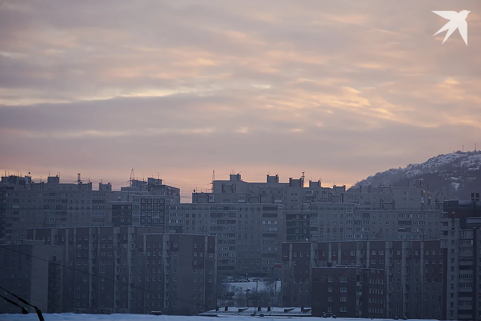 В Мурманскую область приходит настоящая зима.