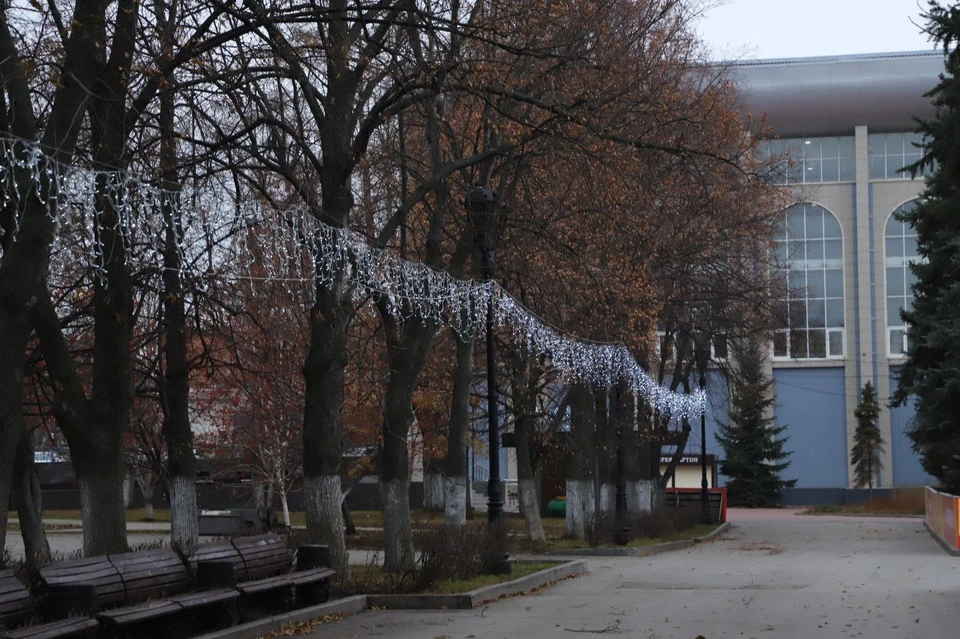 Новогоднюю подсветку включат на набережной в Самаре до 15 декабря