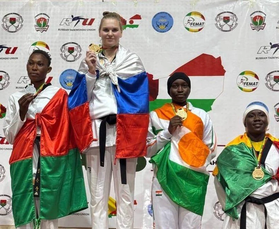 Линара Муслимова из Ульяновска одержала три победы в весовой категории 67+ кг. Фото телеграм-канал минспорта УО