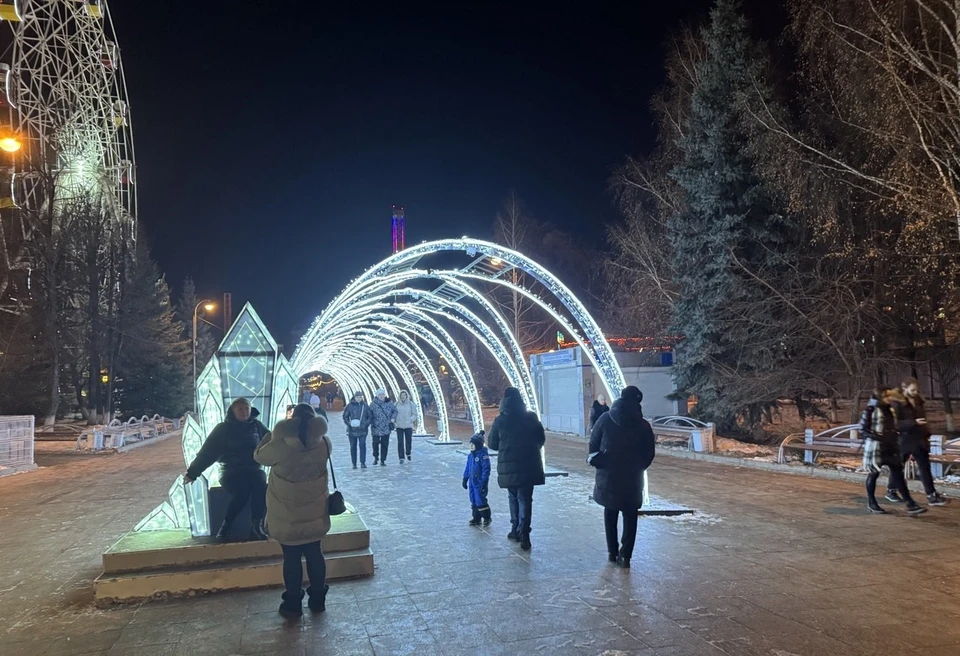 Новогодняя Тюмень: как украсили центр города к празднику.