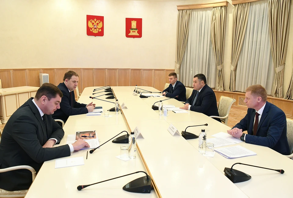 Встреча прошла в областном Правительстве.