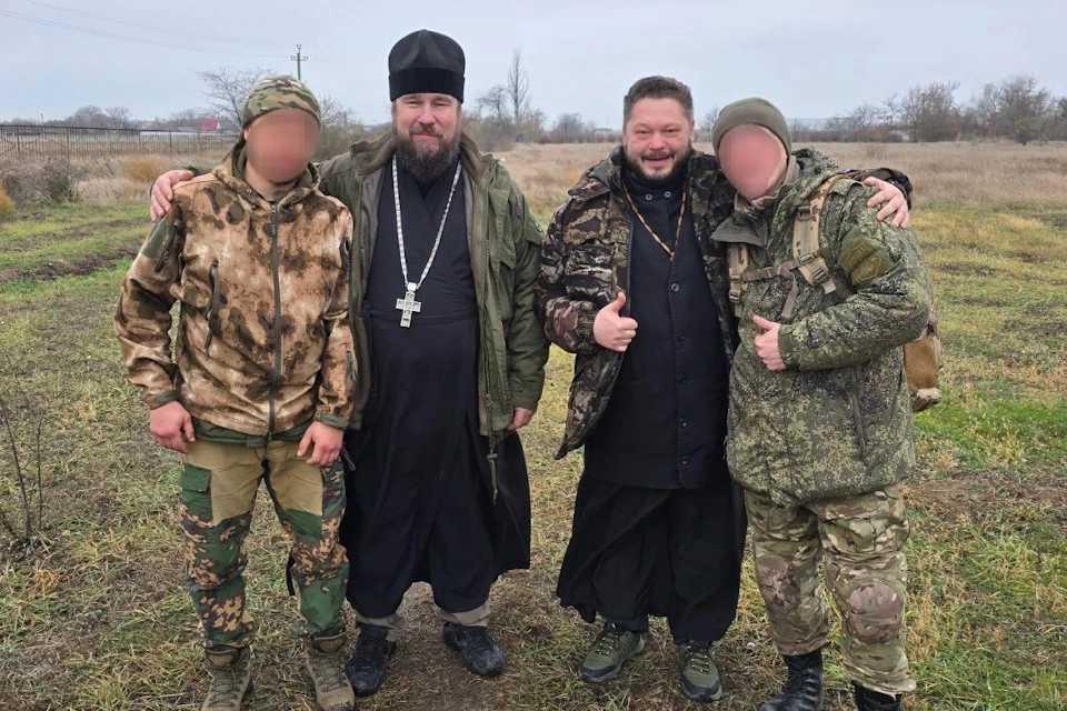 Крымские священники встретились с бойцами Херсонского направления Фото: ТГ-канал «За други своя. Помощь Южному фронту»