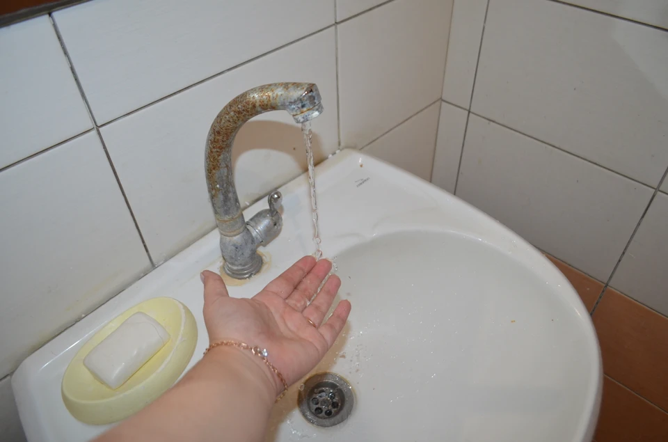 В Белгородском хуторе Черепов заменили часть водопровода