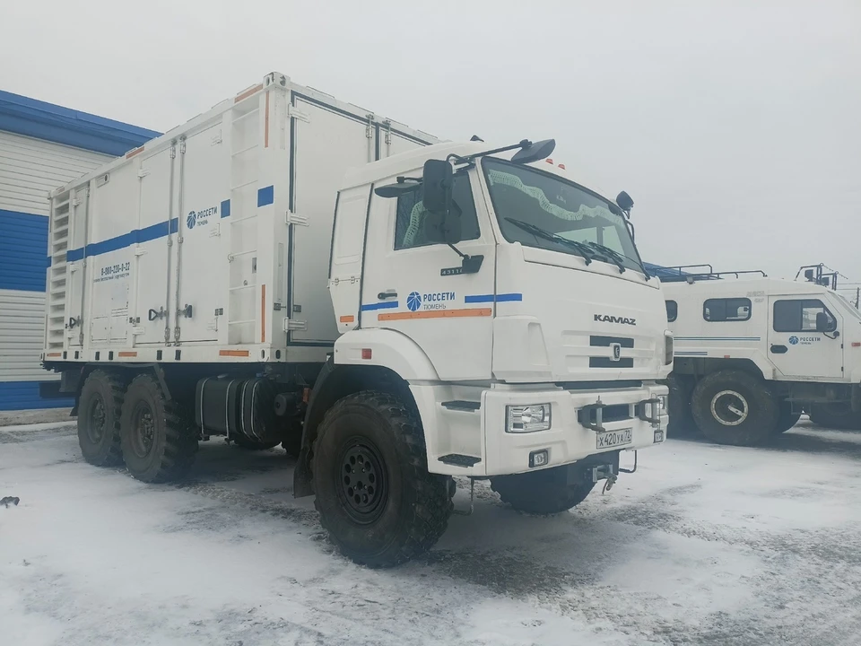 Так выглядит передвижная дизельная электростанция