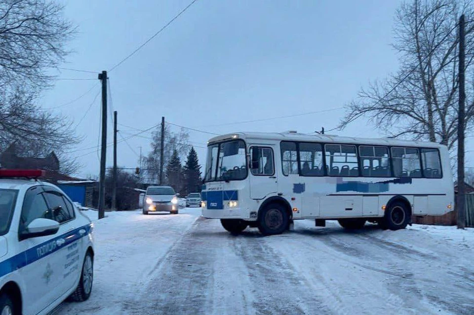 Пять человек пострадали в аварии с автобусом в Эхирит-Булагатском районе. Фото: Госавтоинспекция Иркутской области.