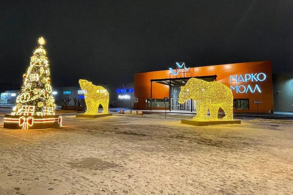 Лучшим новогодним ТРЦ в Рязани снова признали «Марко Молл».