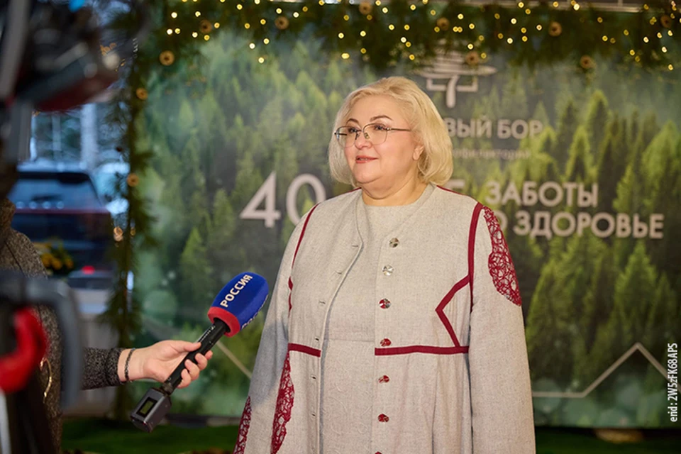 Директор санатория «Сосновый бор» Татьяна Горохова. ФОТО: Тамары СМИРНОВОЙ