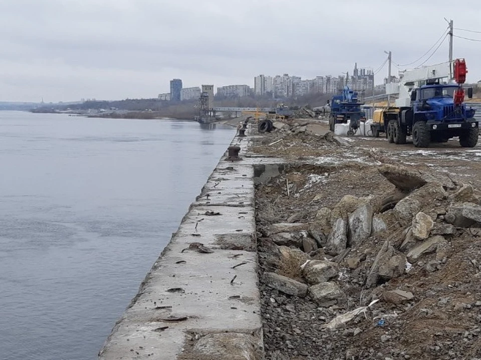 Полкилометра берега Волги укрепят за год. Фото: АВО