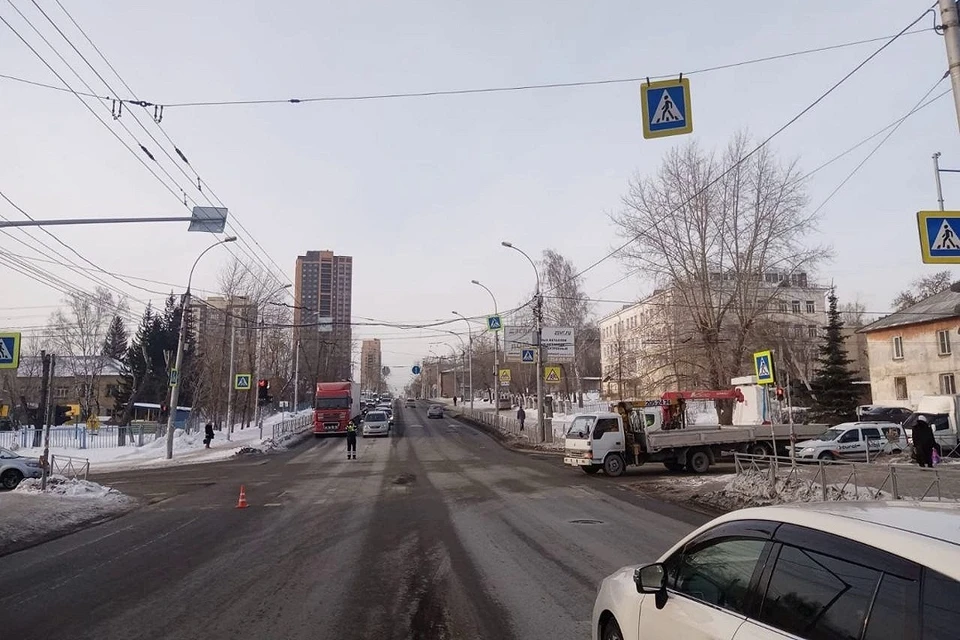 В Новосибирске женщина на «Кии» сбила 10-летнюю девочку на переходе. Фото: Госавтоинспекция Новосибирской области