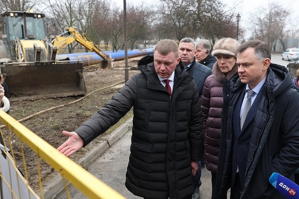 Врио губернатора региона Юрий Слюсарь побывал в Таганроге. Фото: сайт правительства Ростовской области