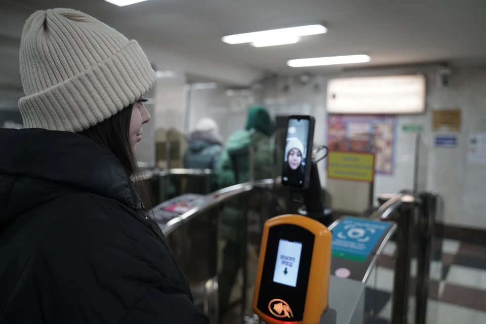 С помощью биометрии можно оплатить проезд в метро