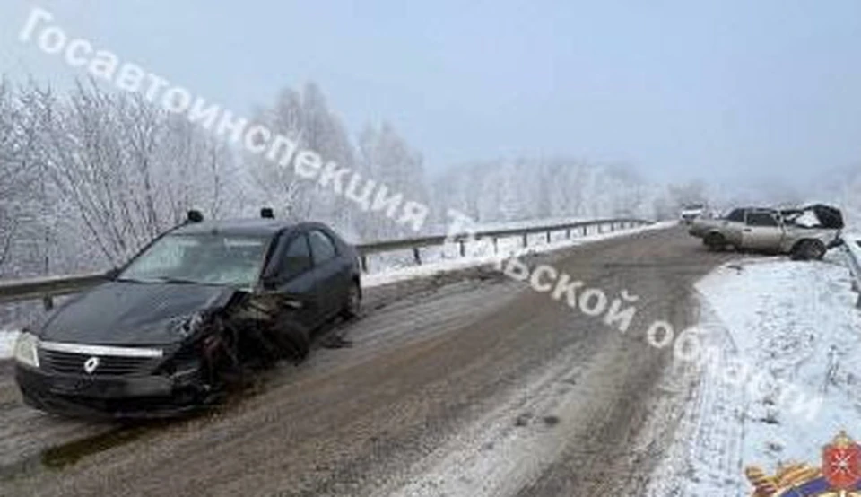 Не «переобулся» и спровоцировал аварию водитель в Алексине Тульской области