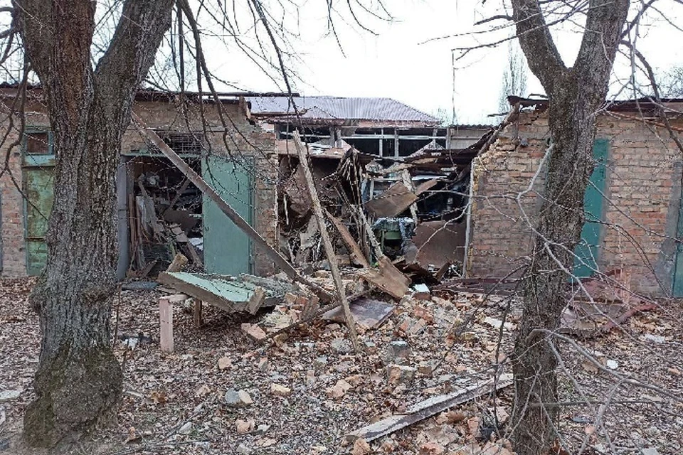 Массированному обстрелу в ночь на 8 февраля подвергся Новокаховский городской округ. ФОТО: тг-канал Виталия Гуры