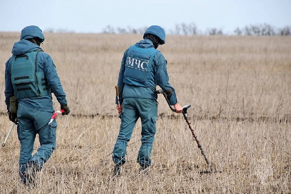 Саперы продолжают заниматься разминированием региона. Фото: МЧС России по ДНР