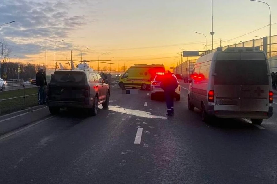 В смертельное ДТП в Новой Москве попала 22-летняя жительница Коми. Фото: скрин видео.