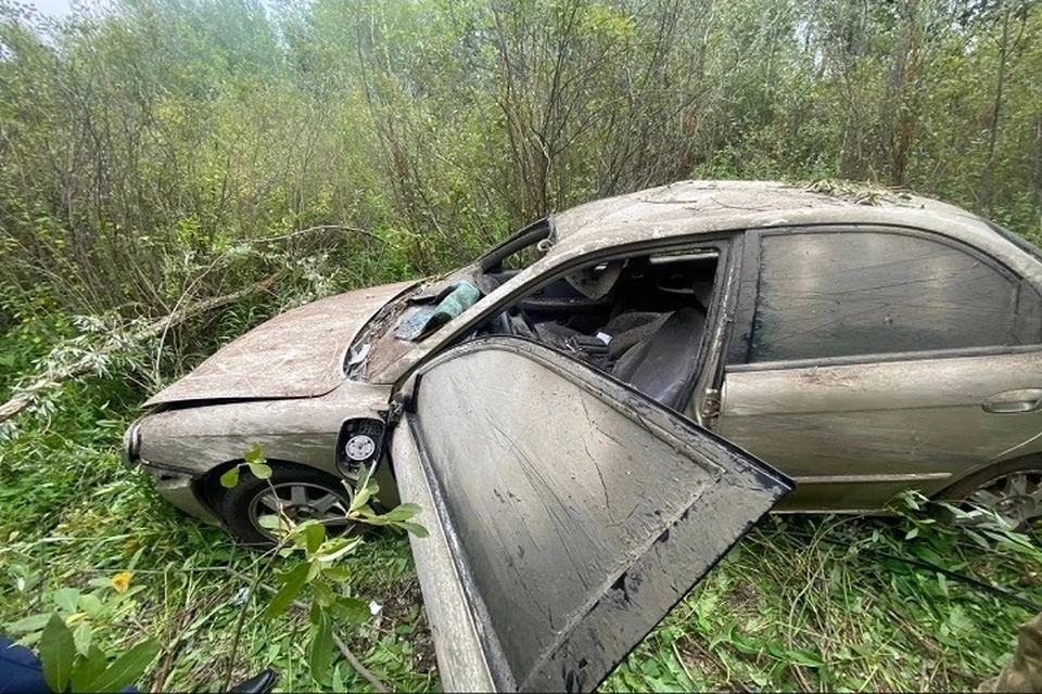 Автомобиль самарца нашли в овраге в густых зарослях.