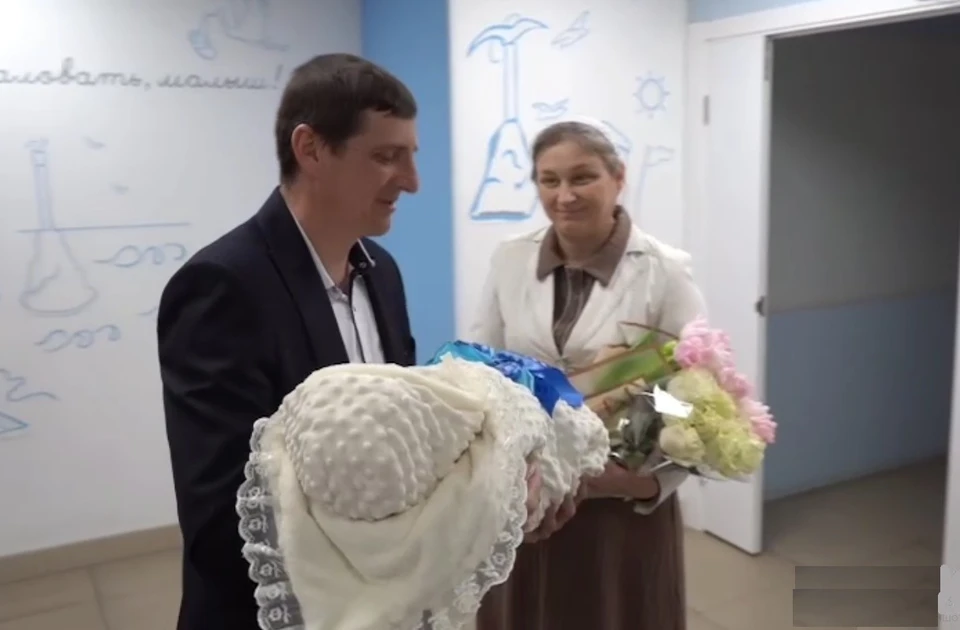 Малыш в полном порядке. Фото: телеграм-канал Михаила Развожаева