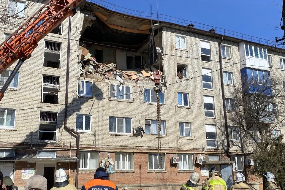 Дом, где взорвался газ Фото: Гарик АРОЯН