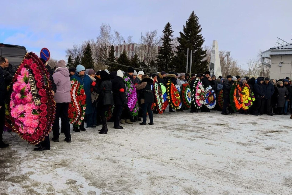 Проститься с погибшим пришло почти всё село