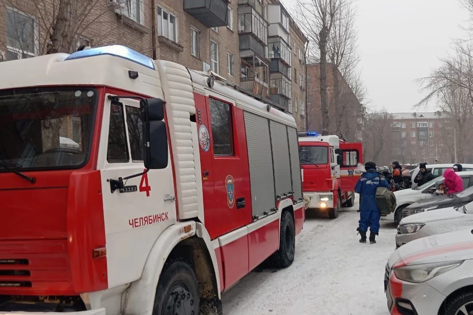 Девочка нечаянно устроила пожар. Фото: ГУ МЧС по Челябинской области