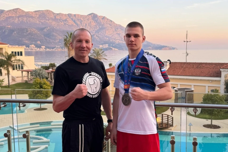 17-летний Владислав завоевал «бронзу» на турнире в Черногории. Фото: vk.com/schoolboxing54