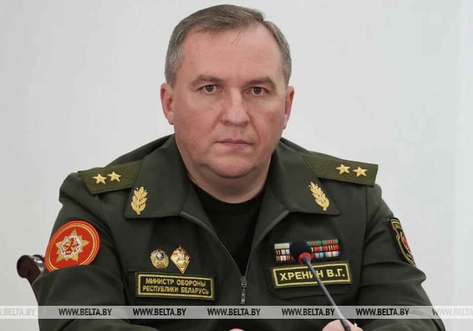 Виктор Хренин рассказал об обстановке вокруг Беларуси. Фото: belta.by