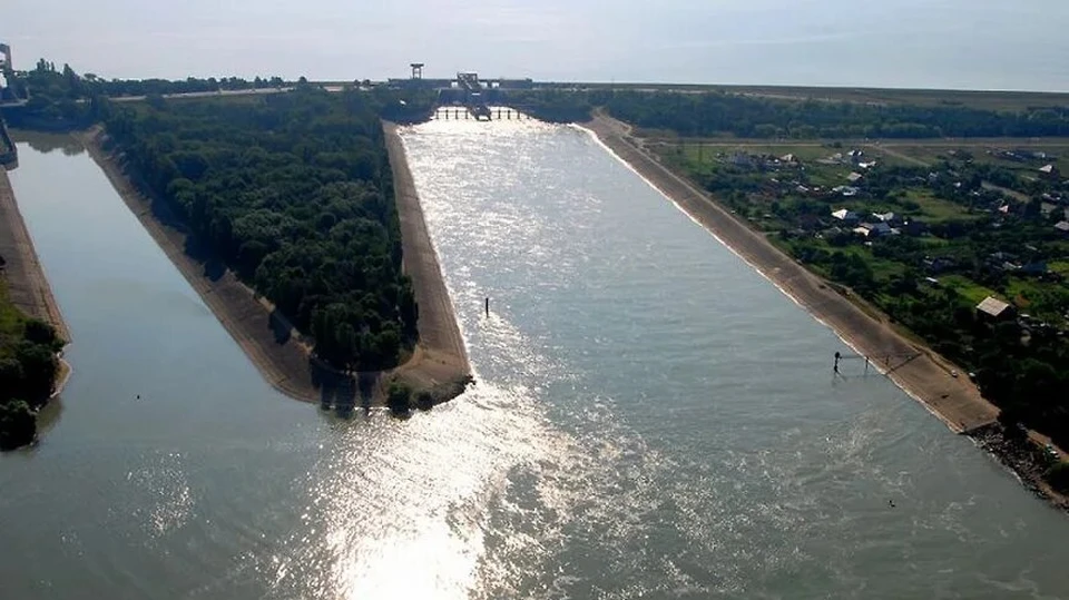 Краснодарское водохранилище. Фото: пресс-службы администрации Краснодарского края.