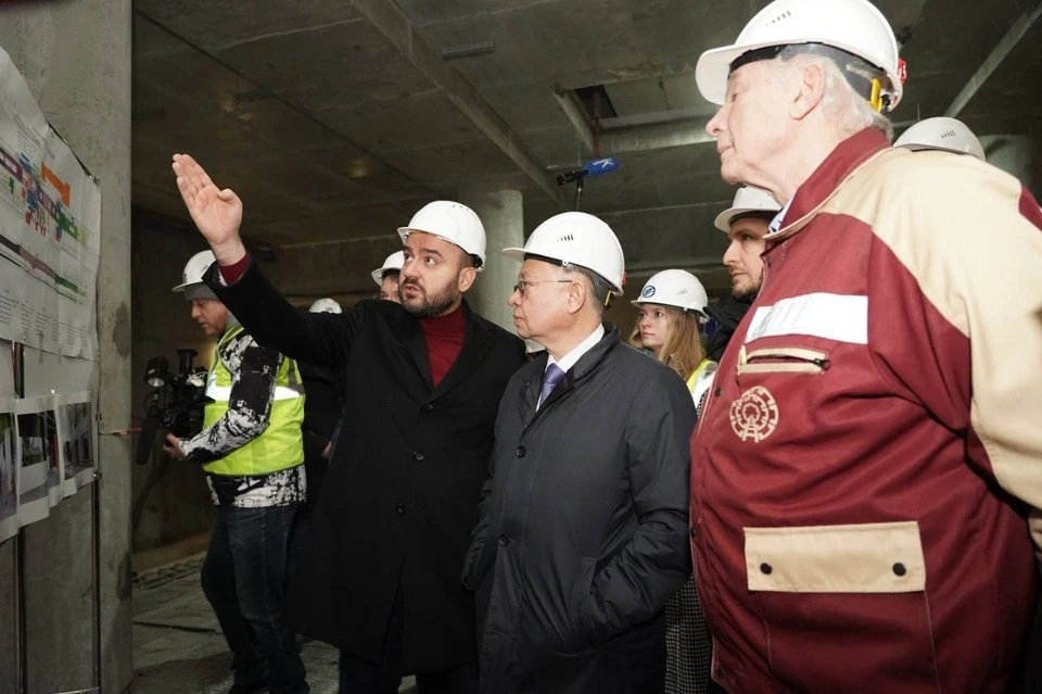 В Самаре возобновят строительство станции метро. Фото: Пресс-служба Правительства Самарской области