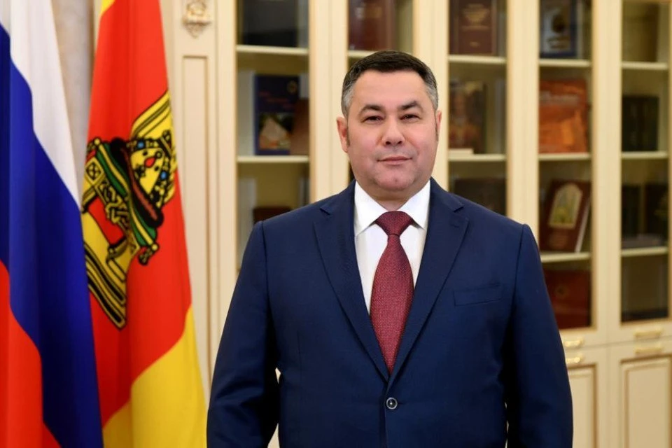 Игорь Руденя поздравил работников ЖКХ. Фото: пресс-служба правительства Тверской области