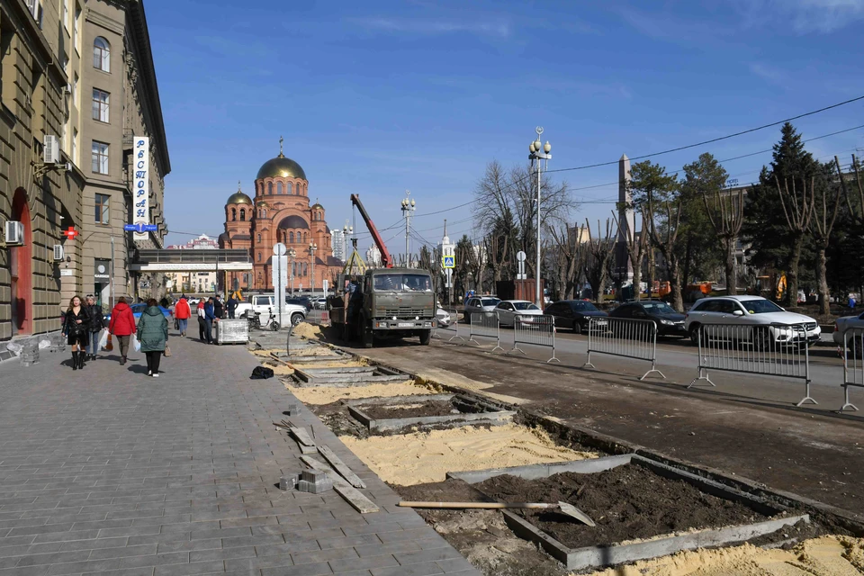 Накануне каштаны исчезли с Аллеи Героев, расстроив горожан.