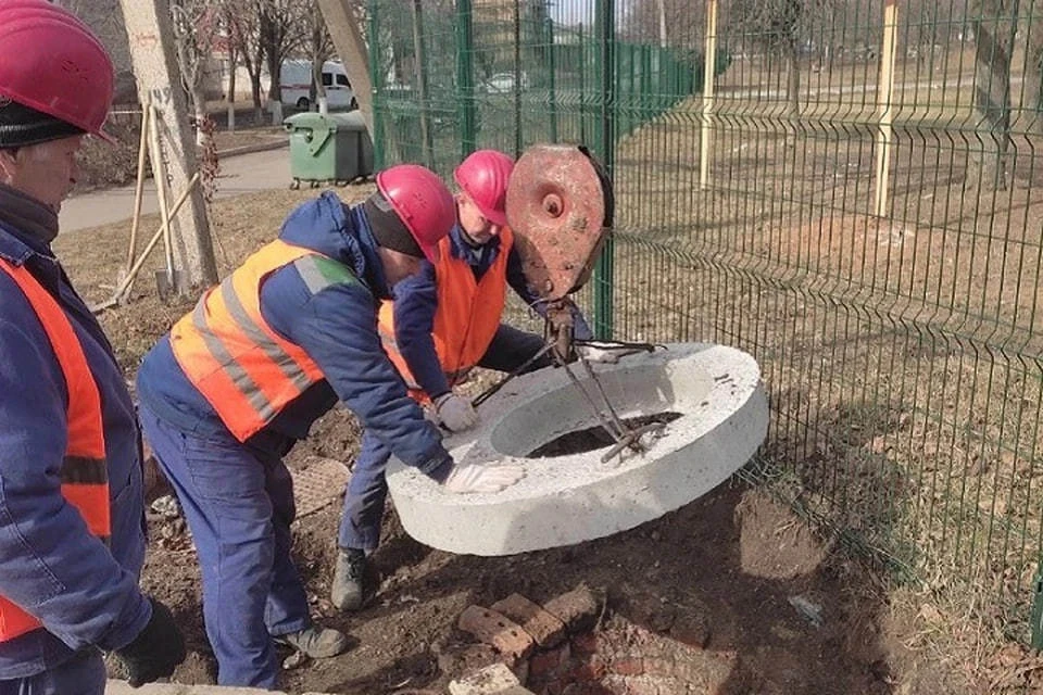 На улице Островского в Донецке до 14 апреля полностью заменят водопровод. Фото: Минстрой ДНР